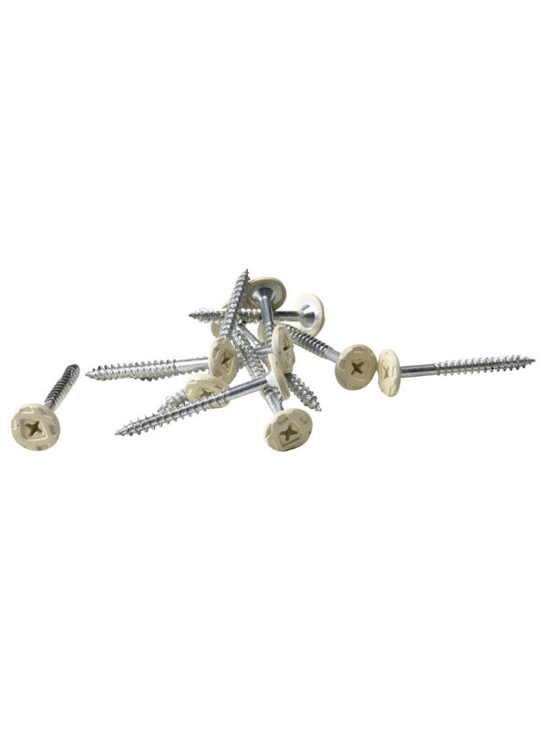 Skrue-traebeton-BEIGE-45-mm-Low-res-600x232 Vijaki za lesno volno PH2 Beige – 250 kos.