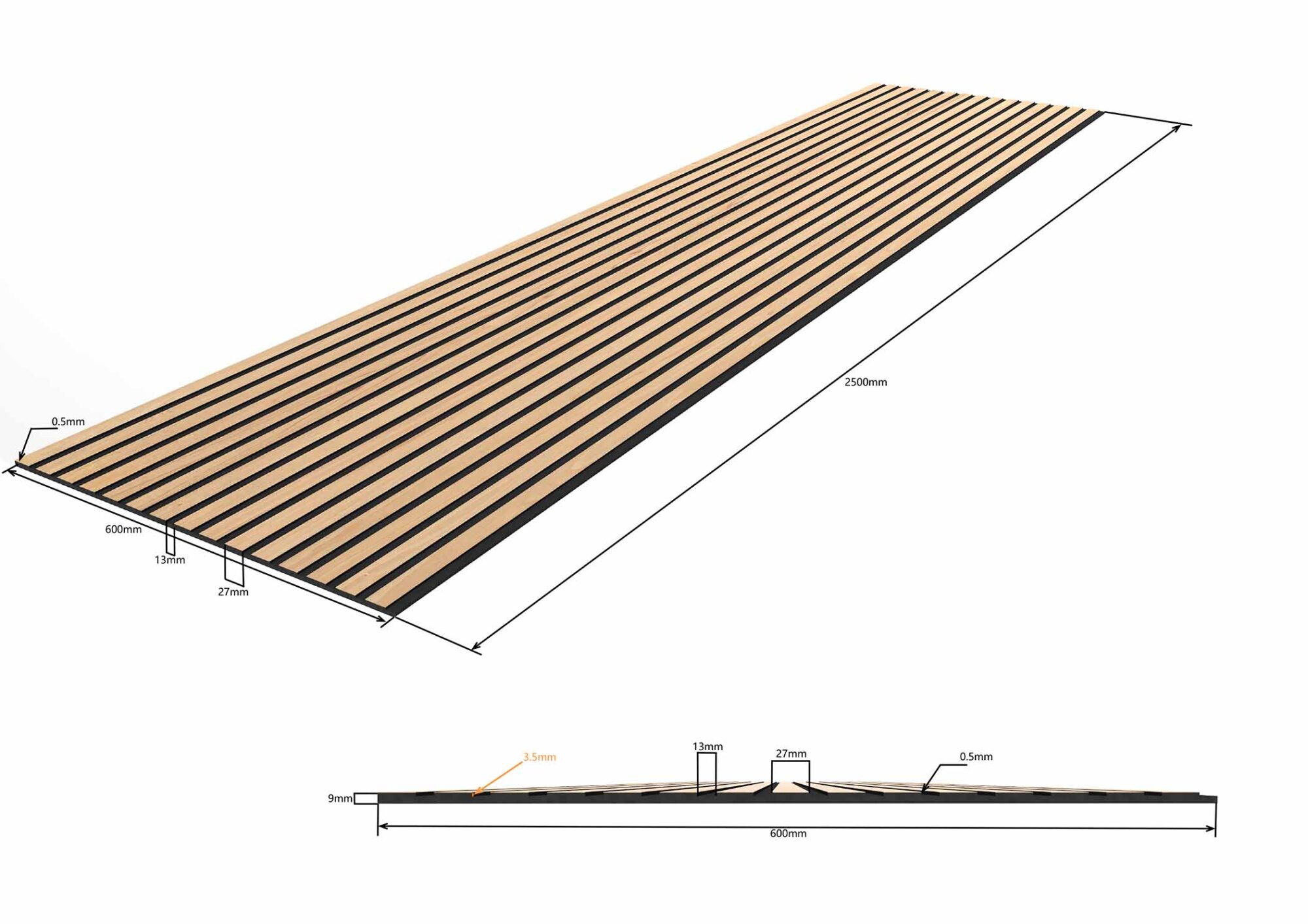 LIGHT ACOUSTIC Akustični panel